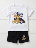 Cool Bear Cotton Set ( Shorts + T-shirts )