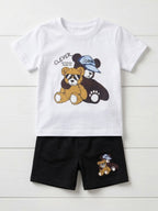 Cool Bear Cotton Set ( Shorts + T-shirts )