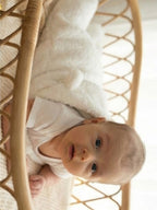 Cozy Cotton Hooded Swaddle for New Born - Daddy Hugs, All Day Long