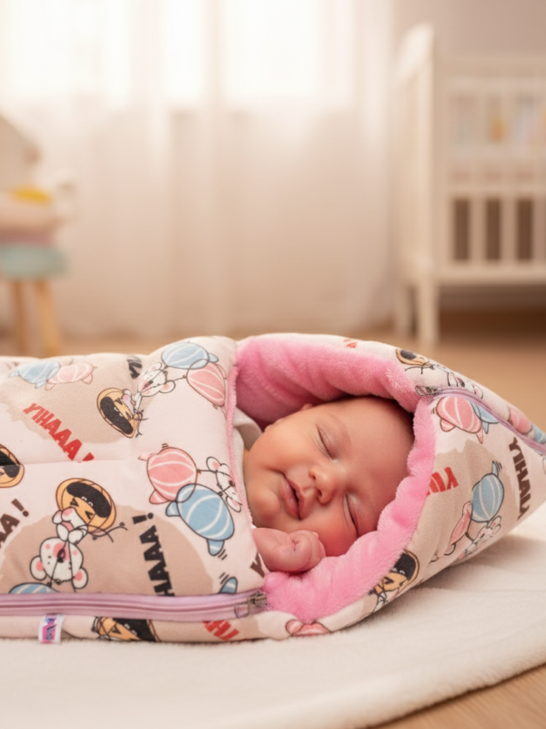 Printed Newborn Sleeping Bag For New Born Baby