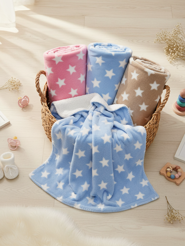 Soft Touch Baby Blanket for New Born