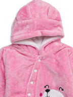 Babyzone Cozybear Fleece Printed Snowsuit