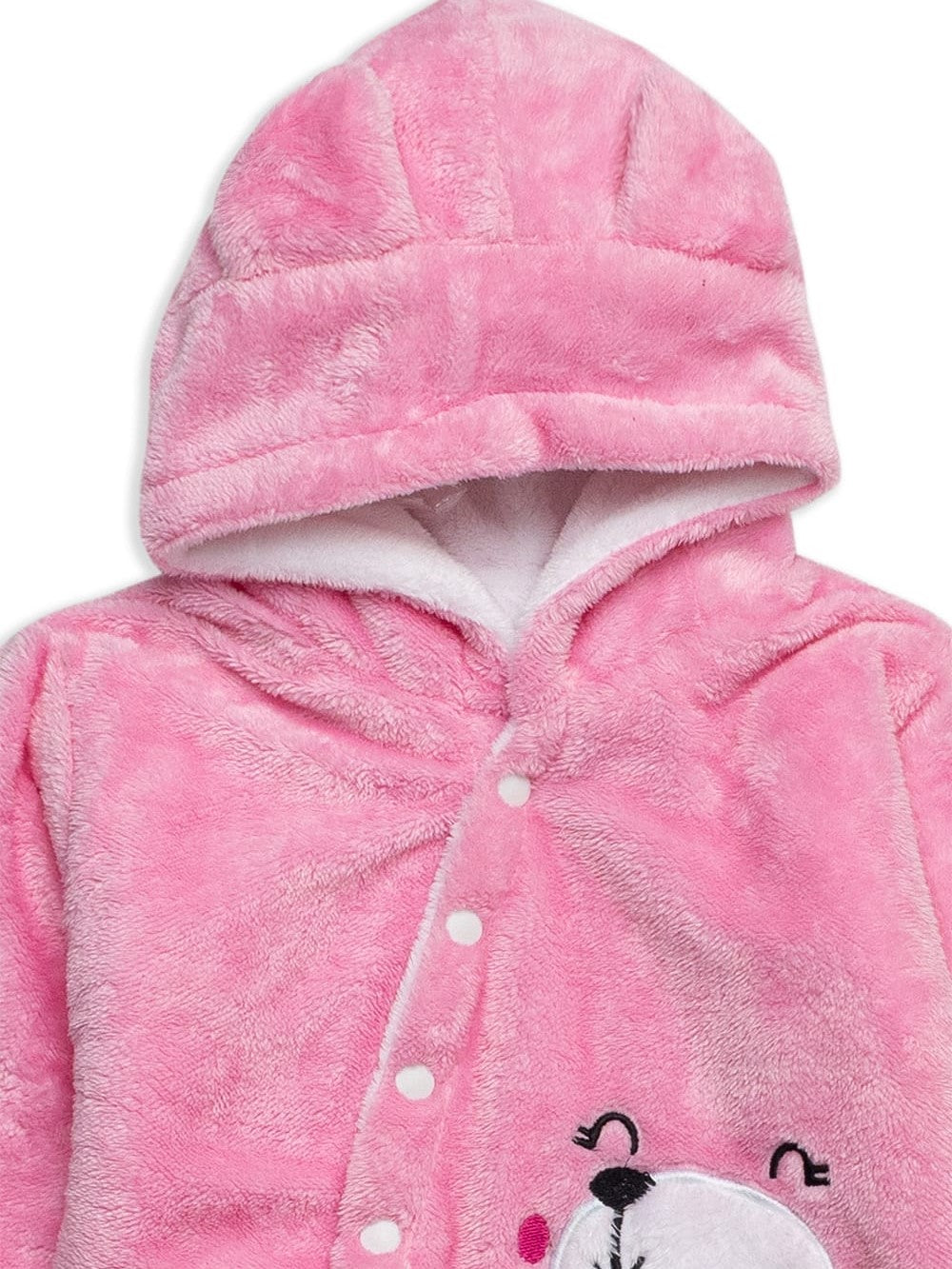 Babyzone Cozybear Fleece Printed Snowsuit