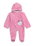 Babyzone Cozybear Fleece Printed Snowsuit