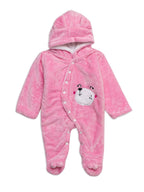 Babyzone Cozybear Fleece Printed Snowsuit