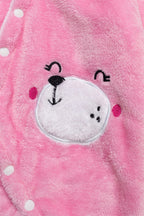 Babyzone Cozybear Fleece Printed Snowsuit