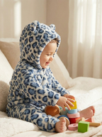 Baby Plush Animal Hooded Romper